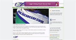Desktop Screenshot of lucsoccer.com